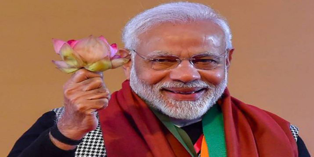 भारतीय प्रधानमन्त्री मोदीद्वारा पदबाट राजीनामा
